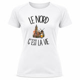 T-shirt de Sport Femme Le Nord c'est la vie