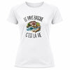 T-shirt de Sport Femme Le Pays basque c'est la vie