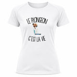 T-shirt de Sport Femme Le plongeon c'est la vie