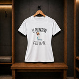 T-shirt de Sport Femme Le plongeon c'est la vie