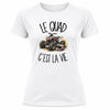 T-shirt de Sport Femme Le quad c'est la vie