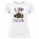T-shirt de Sport Femme Le quad c'est la vie