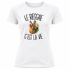 T-shirt de Sport Femme Le reggae c'est la vie
