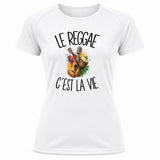 T-shirt de Sport Femme Le reggae c'est la vie