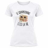 T-shirt de Sport Femme Le scrapbooking c'est la vie