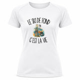T-shirt de Sport Femme Le ski de fond c'est la vie