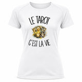 T-shirt de Sport Femme Le tarot c'est la vie