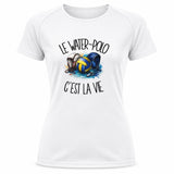 T-shirt de Sport Femme Le water-polo c'est la vie