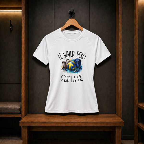 T-shirt de Sport Femme Le water-polo c'est la vie