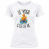 T-shirt de Sport Femme Le yoga c'est la vie