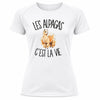T-shirt de Sport Femme Les alpagas c'est la vie