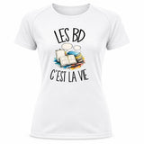 T-shirt de Sport Femme Les BD c'est la vie