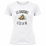 T-shirt de Sport Femme Les chaussures c'est la vie