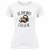 T-shirt de Sport Femme Les jeux vidéo c'est la vie