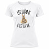T-shirt de Sport Femme Les lapins c'est la vie