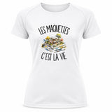 T-shirt de Sport Femme Les maquettes c'est la vie