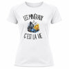 T-shirt de Sport Femme Les minéraux c'est la vie
