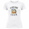 T-shirt de Sport Femme Les mots croisés c'est la vie