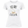 T-shirt de Sport Femme Les oies c'est la vie