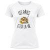 T-shirt de Sport Femme Les pâtes c'est la vie