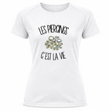 T-shirt de Sport Femme Les piercings c'est la vie