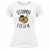 T-shirt de Sport Femme Les ramen c'est la vie