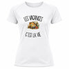 T-shirt de Sport Femme Les vacances c'est la vie
