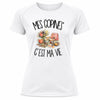T-shirt de Sport Femme Mes copines c'est ma vie