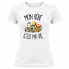 T-shirt de Sport Femme Mon bébé c'est ma vie