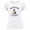 T-shirt de Sport Femme Mon Boston Terrier c'est ma vie