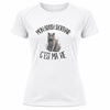 T-shirt de Sport Femme Mon British Shorthair c'est ma vie