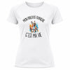T-shirt de Sport Femme Mon Bulldog Français c'est ma vie