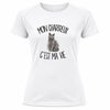T-shirt de Sport Femme Mon Chartreux c'est ma vie