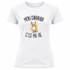 T-shirt de Sport Femme Mon Chihuahua c'est ma vie