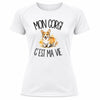 T-shirt de Sport Femme Mon Corgi c'est ma vie