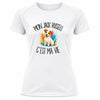 T-shirt de Sport Femme Mon Jack Russell c'est ma vie