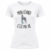 T-shirt de Sport Femme Mon Lévrier c'est ma vie