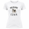 T-shirt de Sport Femme Mon Malamute c'est ma vie