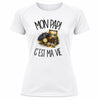 T-shirt de Sport Femme Mon papi c'est ma vie