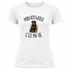 T-shirt de Sport Femme Mon Rottweiler c'est ma vie