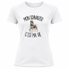 T-shirt de Sport Femme Mon Schnauzer c'est ma vie