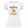 T-shirt de Sport Femme Mon Shiba Inu c'est ma vie