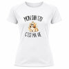 T-shirt de Sport Femme Mon Shih Tzu c'est ma vie