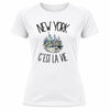 T-shirt de Sport Femme New York c'est la vie