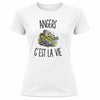 T-shirt de Sport Femme Angers c’est la vie