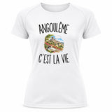T-shirt de Sport Femme Angoulême c’est la vie