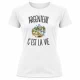 T-shirt de Sport Femme Argenteuil c’est la vie