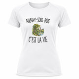 T-shirt de Sport Femme Aulnay-sous-Bois c’est la vie