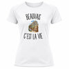 T-shirt de Sport Femme Beauvais c’est la vie