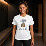 T-shirt de Sport Femme Beauvais c’est la vie
